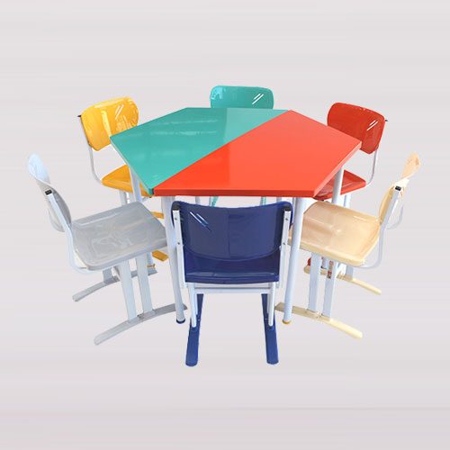 Conjunto Hexagonal Infantil